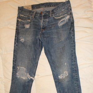 Hollister Distressed Denim